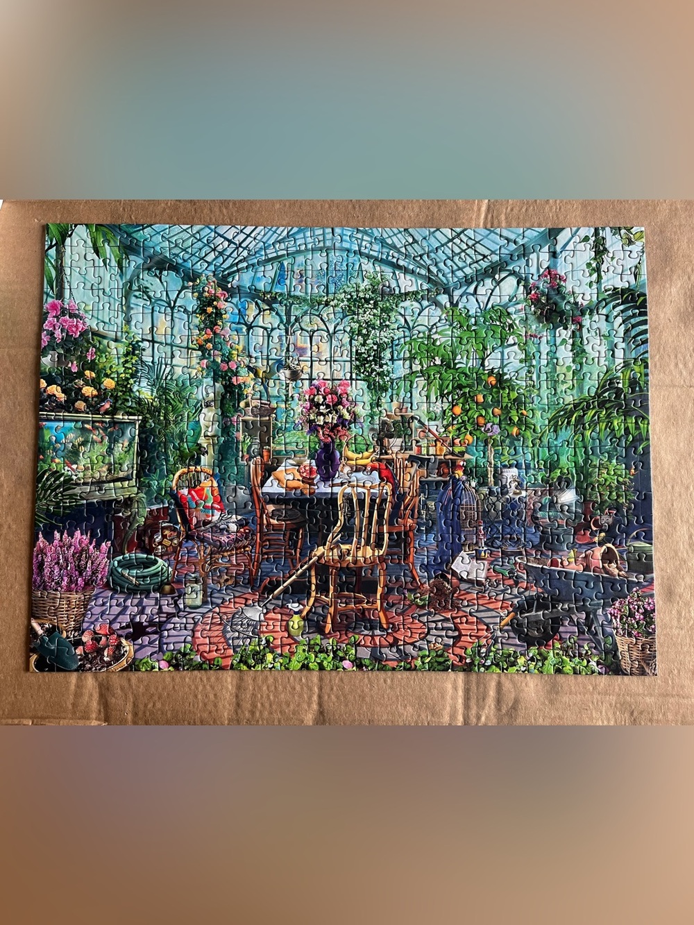 Ravensburger Greenhouse Mornings 500 Piece